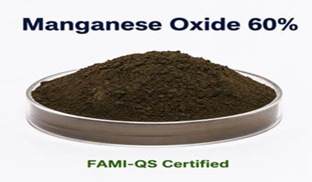 Manganese Oxide 60 % – Essential Trace Mineral for Animal Nutrition